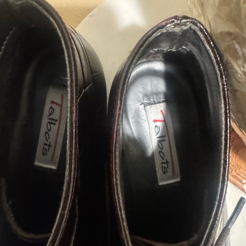 Talbots Dark Brown Crocodile Pattern Oxfords - image 5